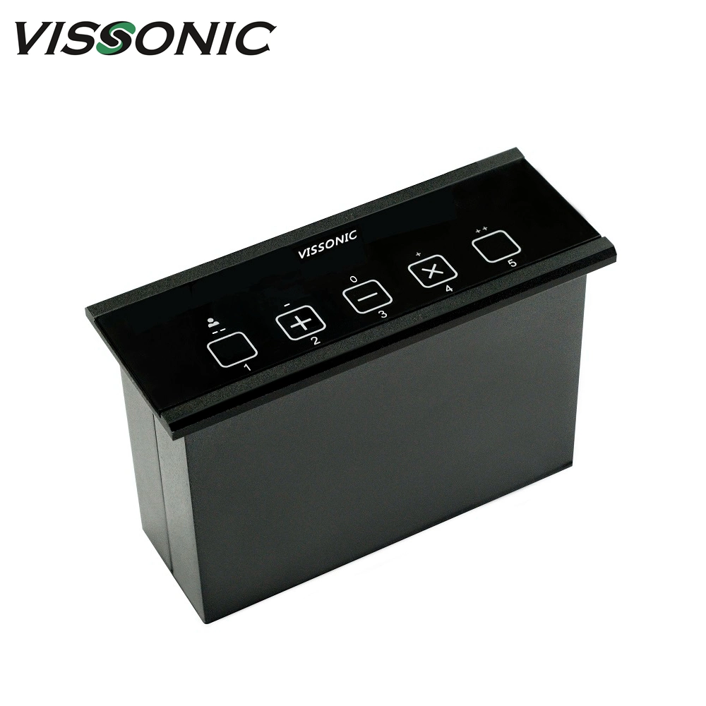 Vissonic Digital Voting Unit for Audio Conference System with Flush-Mounting