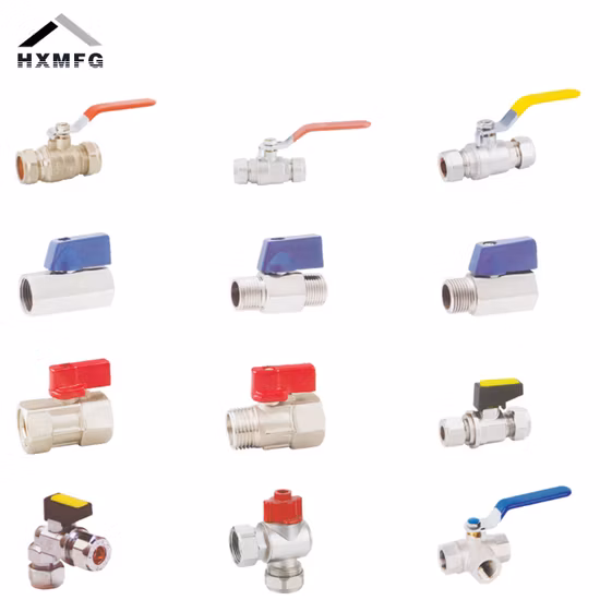 황동 Dzr 청동 스테인레스 스틸 주조 연성 철 공 미니 가스 턱받이 수탉 턱받이 탭 중지 글로브 체크 비
